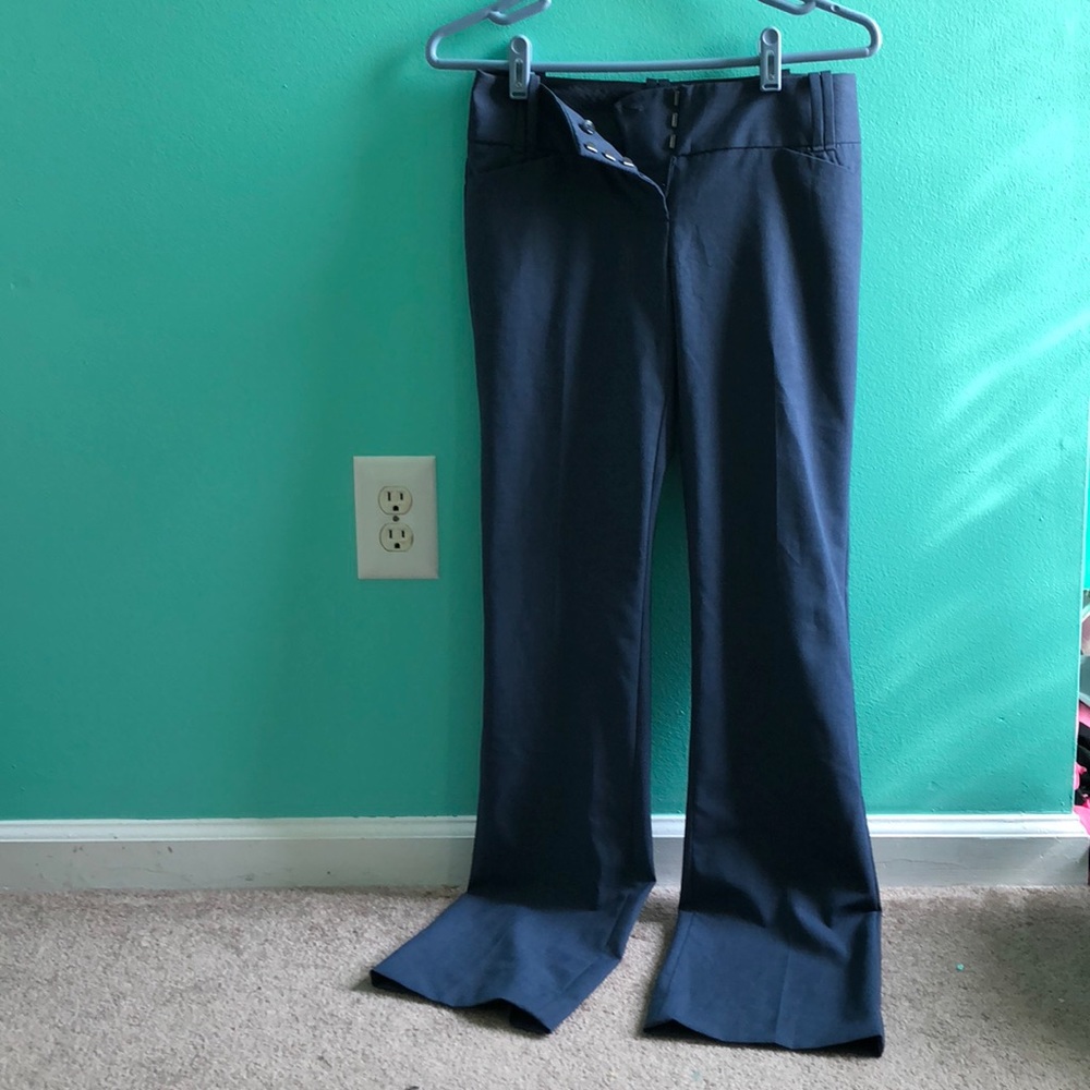 Blue dress pants